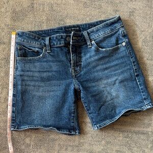 Lucky Brand Dark Blue Denim Jean Shorts